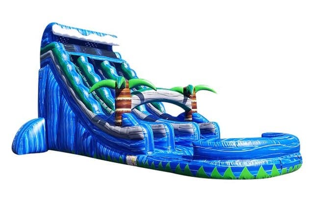 22ft Tropical Water Slide