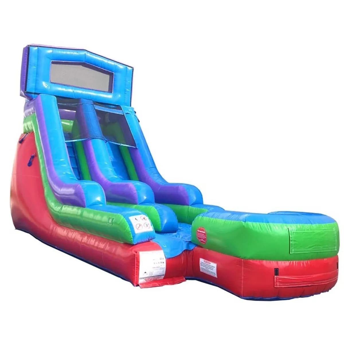 16' Retro Screamer Inflatable Slide w/ Water Option