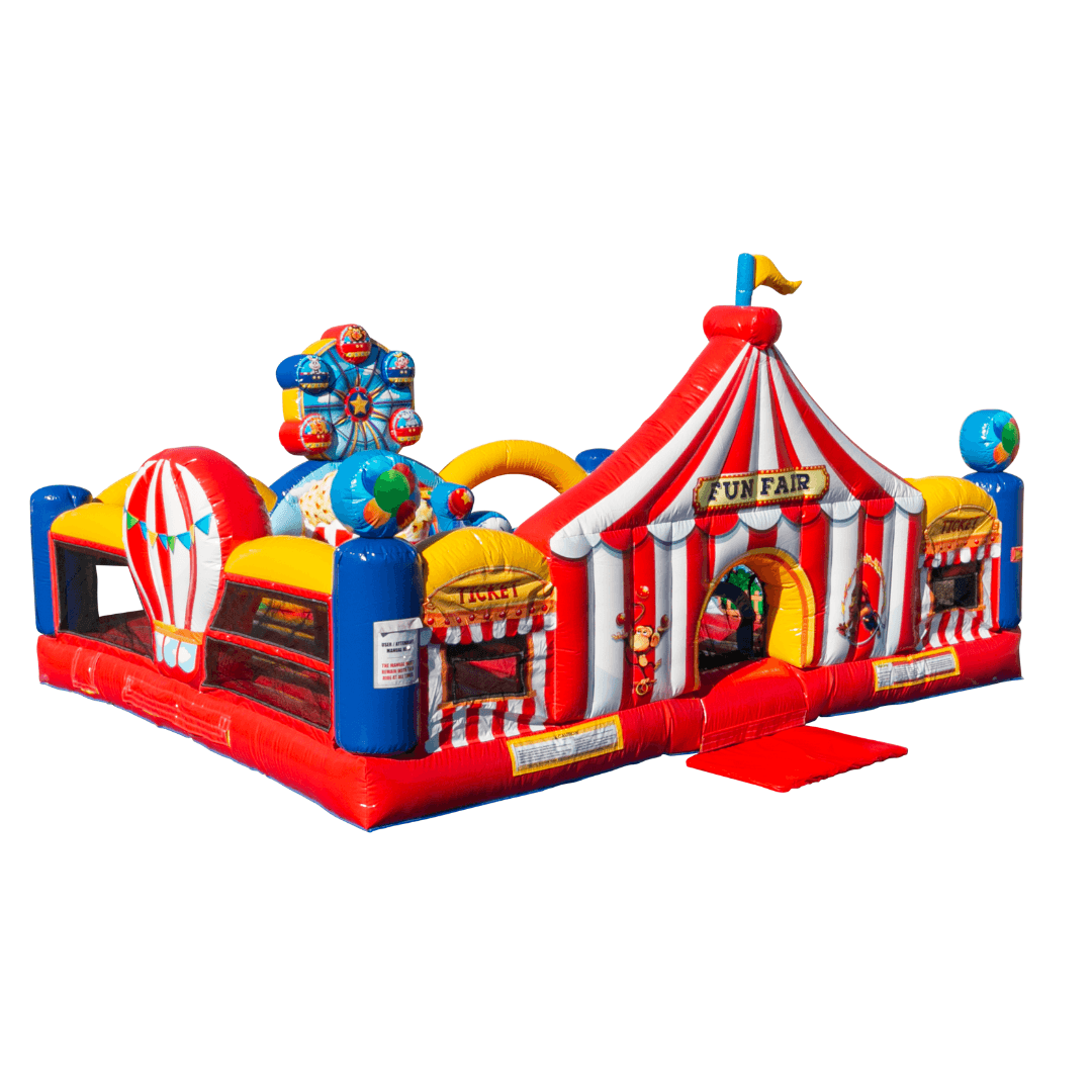 Toddler Carnival Bounce & Slide Combo