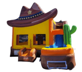 Cowboy 7 in 1 Bounce House Combo