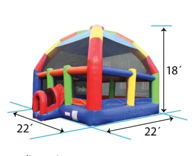 Biggest 22' X 22' Bouncer