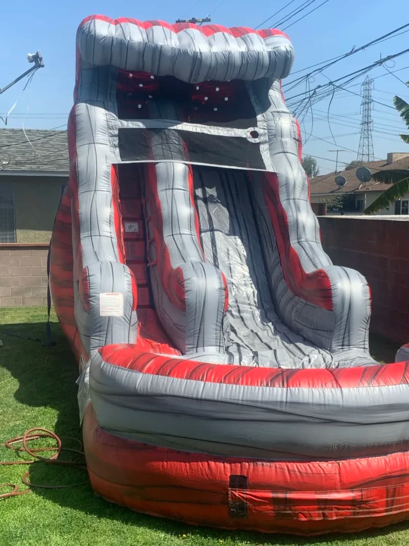 Red Lava Waterslide 13x30
