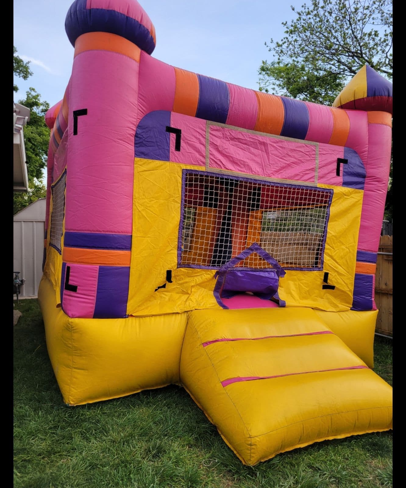Pink Bounce House