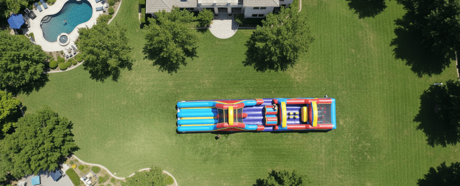 Monster Obstacle Course 13x70