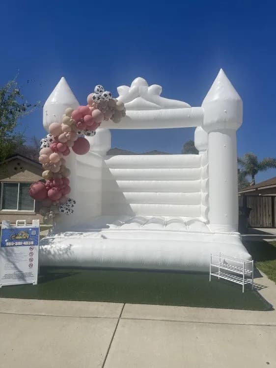 White Bounce House