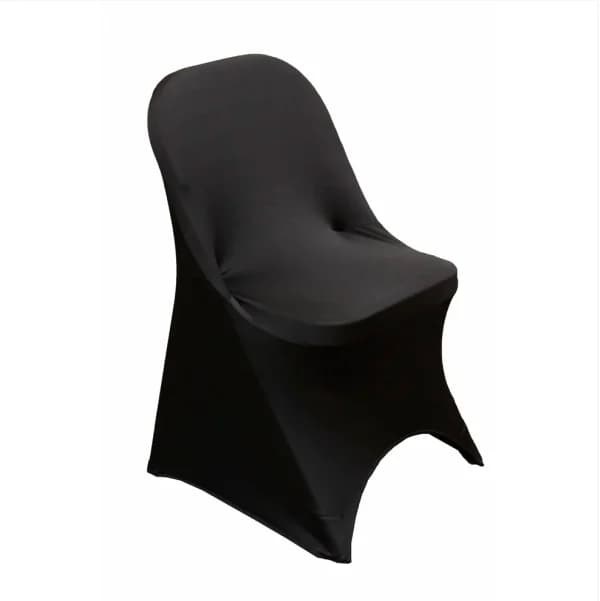 Black Spandex Chair Cover