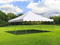 20x20 pole tent