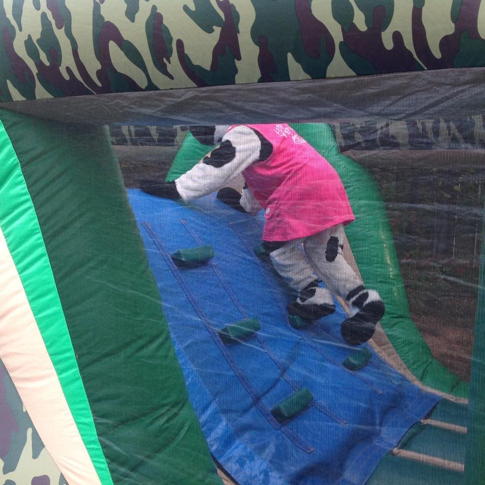 Camouflage Obstacle Course