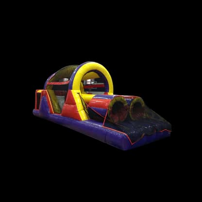 Red Yellow Obstacle Course