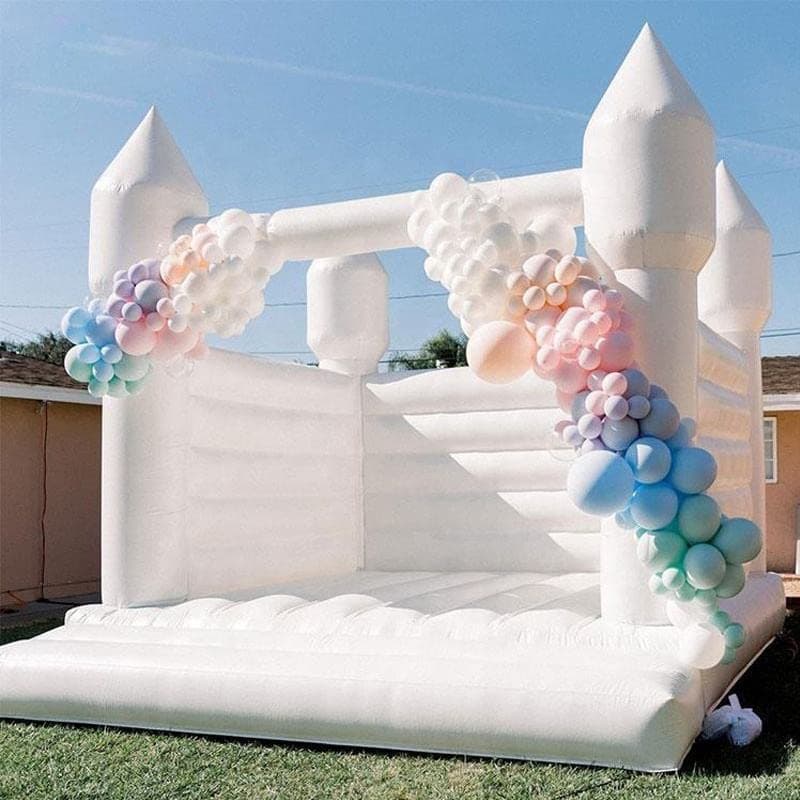 White Wedding Bounce House