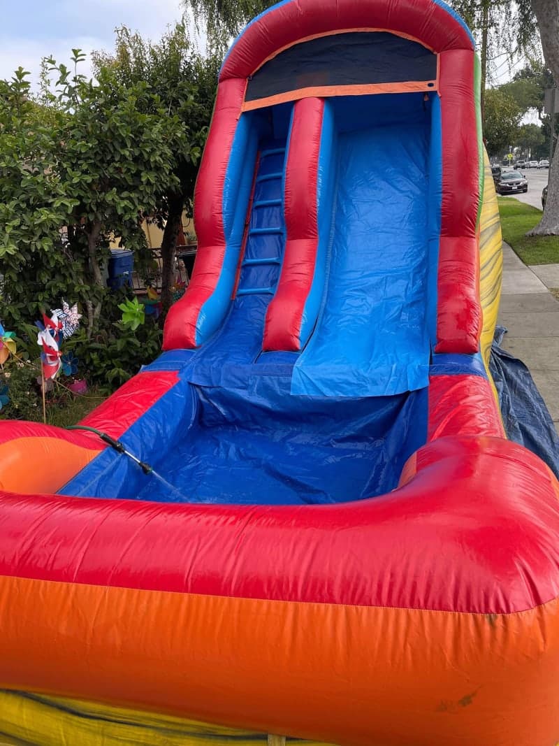 Colorful Waterslide 12x23