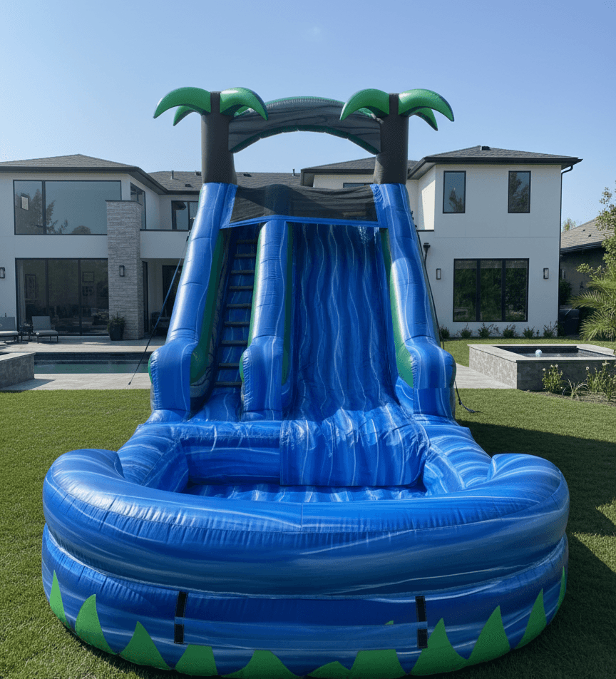 Blue Marble Waterslide 13x30