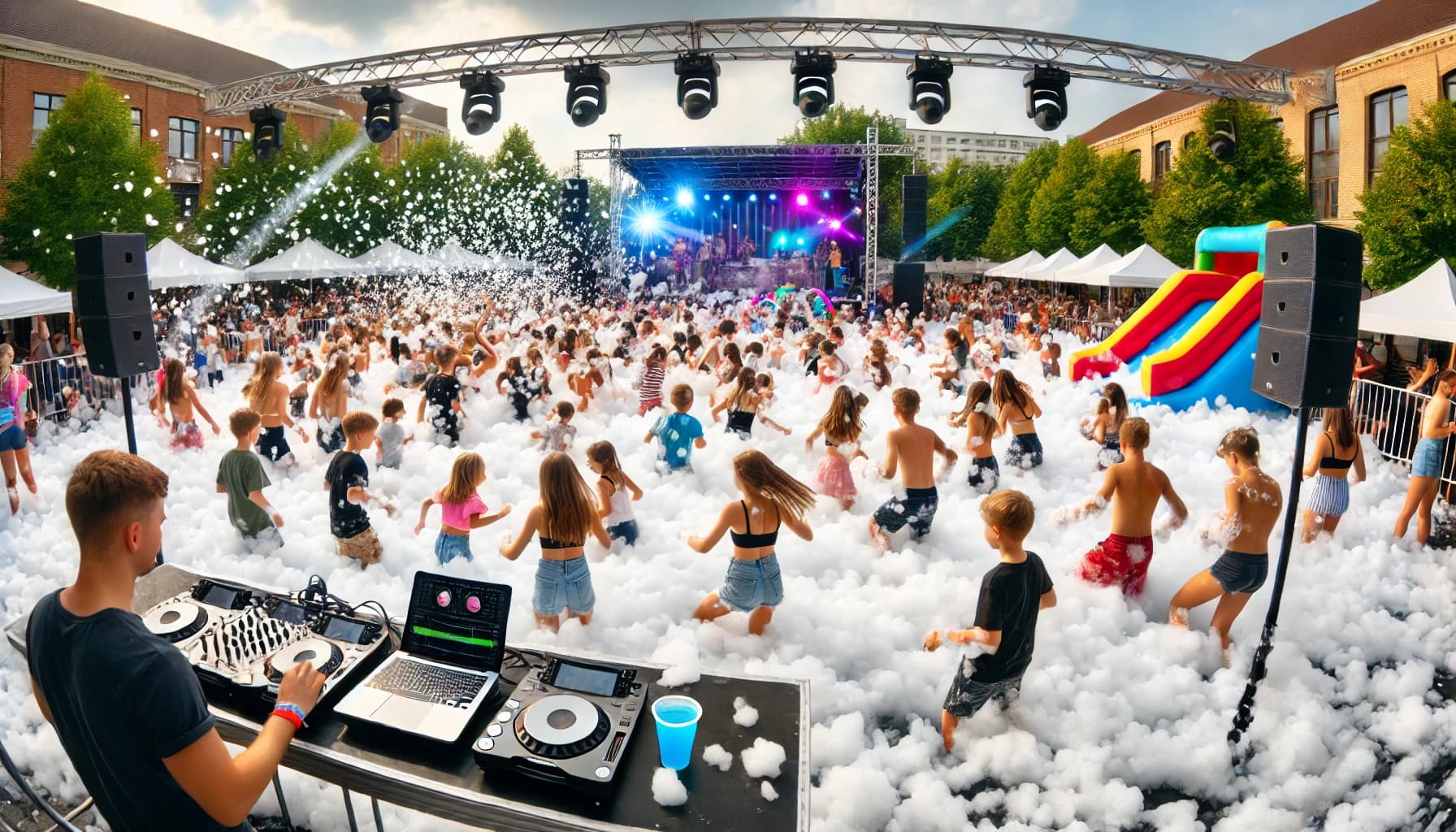 Foam Party 2 Hours w/ Attendent
