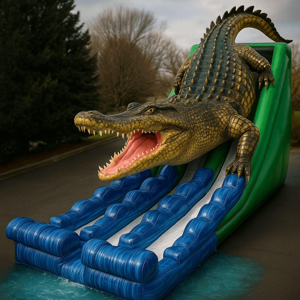 King Croc Dual Lane Slide