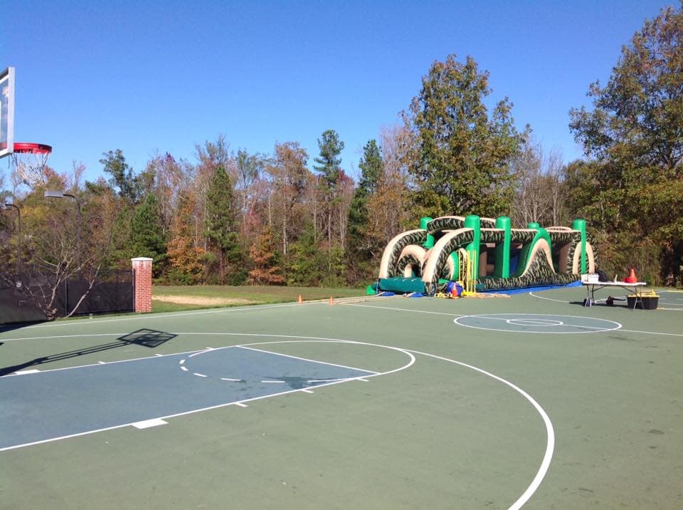 Camouflage Obstacle Course