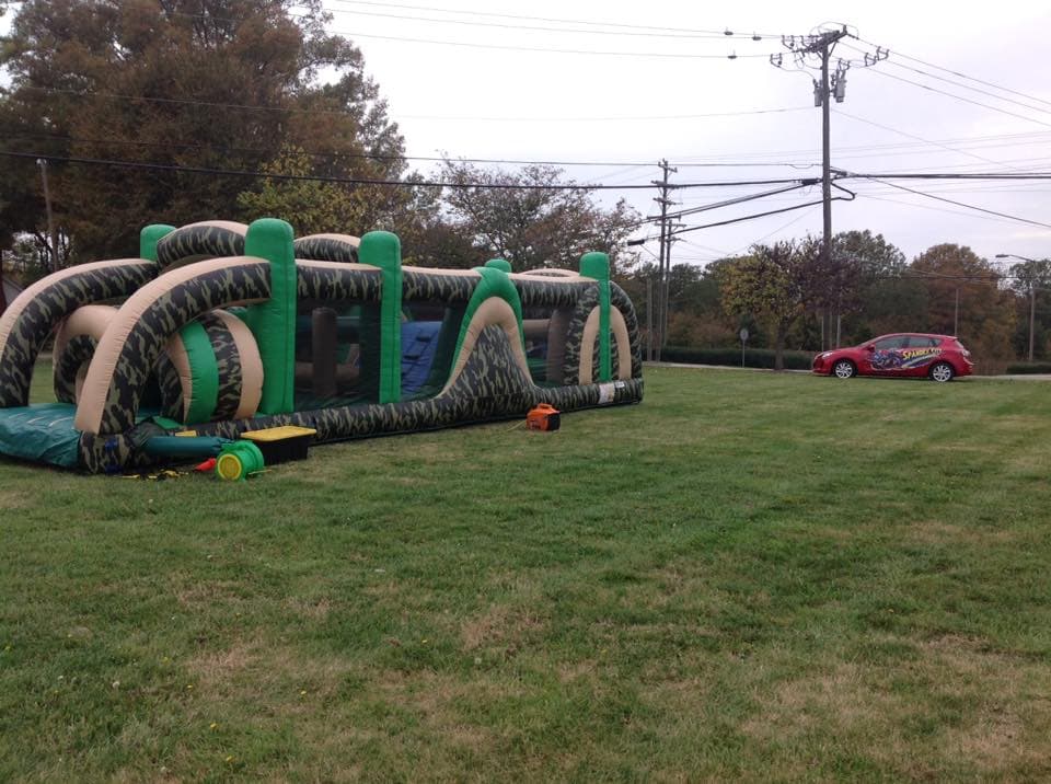 Camouflage Obstacle Course