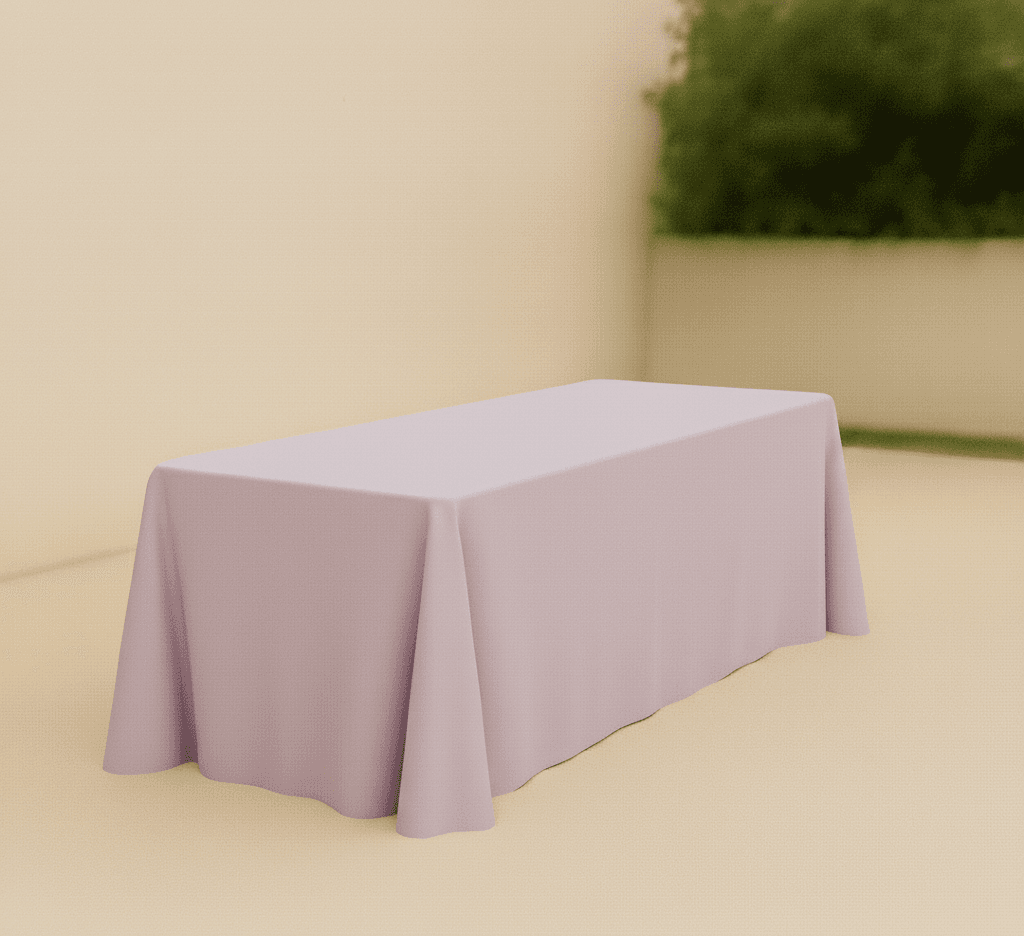 Light Purple Rectangular Tablecloths