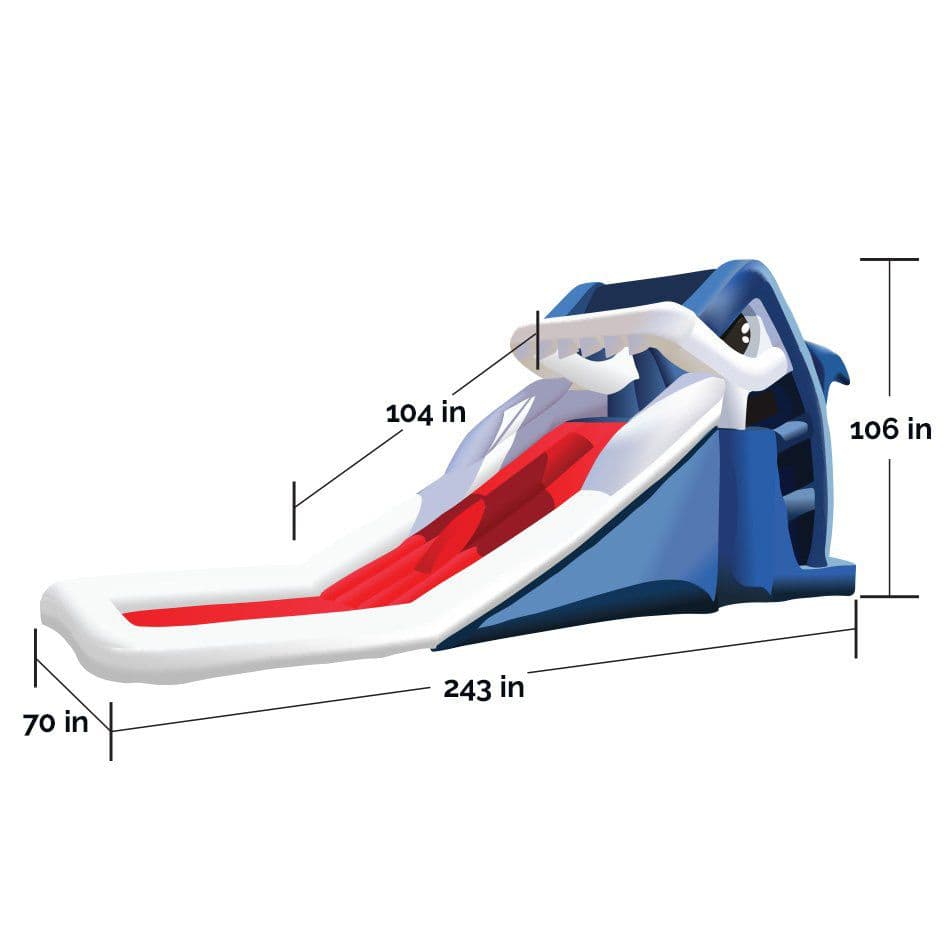Great White Inflatable Slide