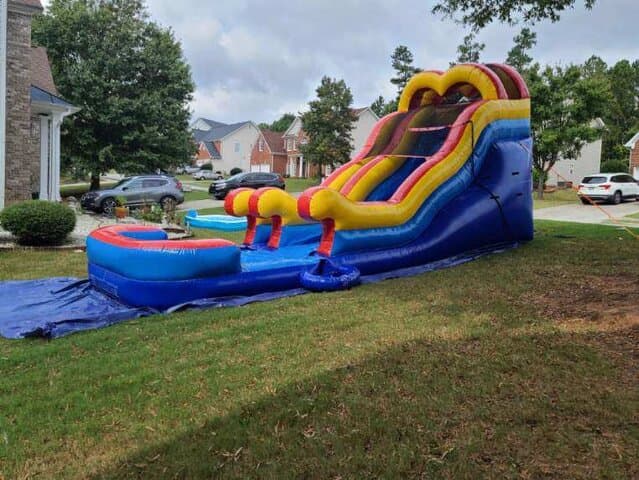 14' rainbow Jr. Water Slide