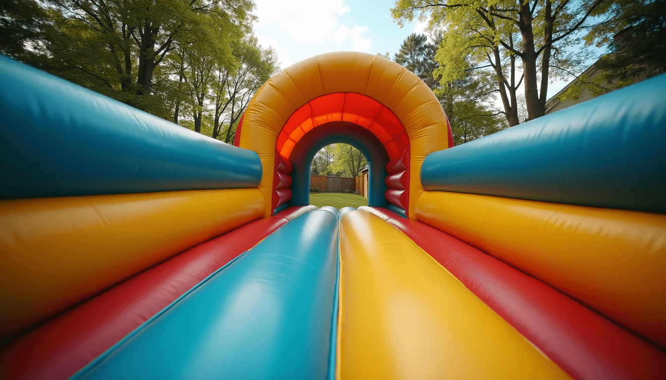 Yellow Brown Bull Mechanical Ride