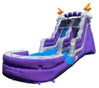 15' Purple Thunder Water Slide W503 13'x28'