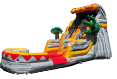 15' T-Rex Dino Water Slide W504 13'x28'