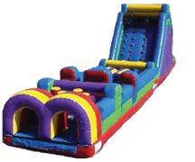 65' Rock Climb Obstacle Course 11'x65' H901+H911