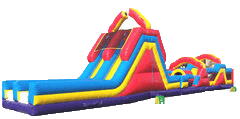 75' Monster Rock Climb Obstacle Course 11'x75' H903+H913