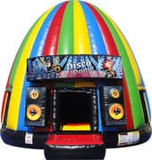 Disco Dome Jumper 18'x20' G808 + Table & 8 Chairs party rental