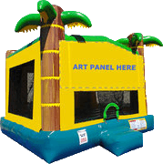 Tropical Jumper 13'x15' J330 + Table & 8 Chairs party rental