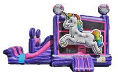 Unicorn 3D 4in1 Combo 13'x25' SC720 + Table & 8 Chairs party rental