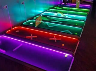 6 Hole LED Mini Golf