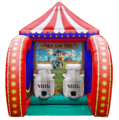 Milk Can Toss Carnival Inflatable Game 8'x8' G843