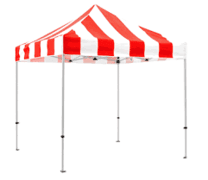 Carnival Booth 8'x8' without skirts (tent only)
