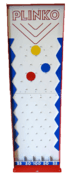 Plinko Game 24" x 72" + Table & 8 Chairs party rental