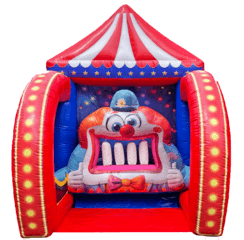 Clown Tooth Knockout Carnival Inflatable Game 8'x8' G844