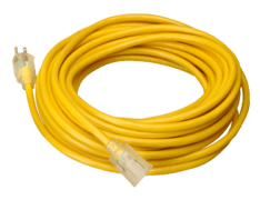 50' Heavy Duty Extension Cord (yellow 12 gague) Rental