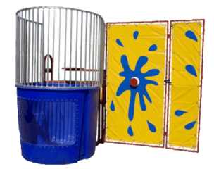 Dunk Tank 5'x10' + Table & 8 Chairs party rental