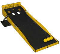 King of the Hill Carnival Game + Table & 8 Chairs party rental