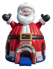24' Santa Claus 3D Jumper 17'x19' J342