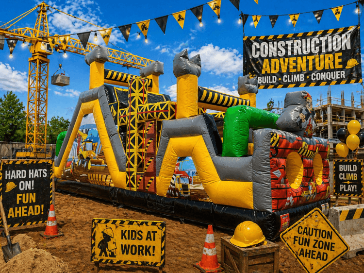 OBSTACLE COURSE 40 FT CRANE BUILDER (WET/DRY)