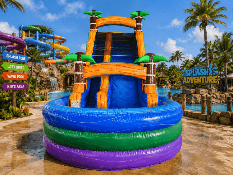 WATERSLIDE TSUNAMI 20 FT SINGLE LANE