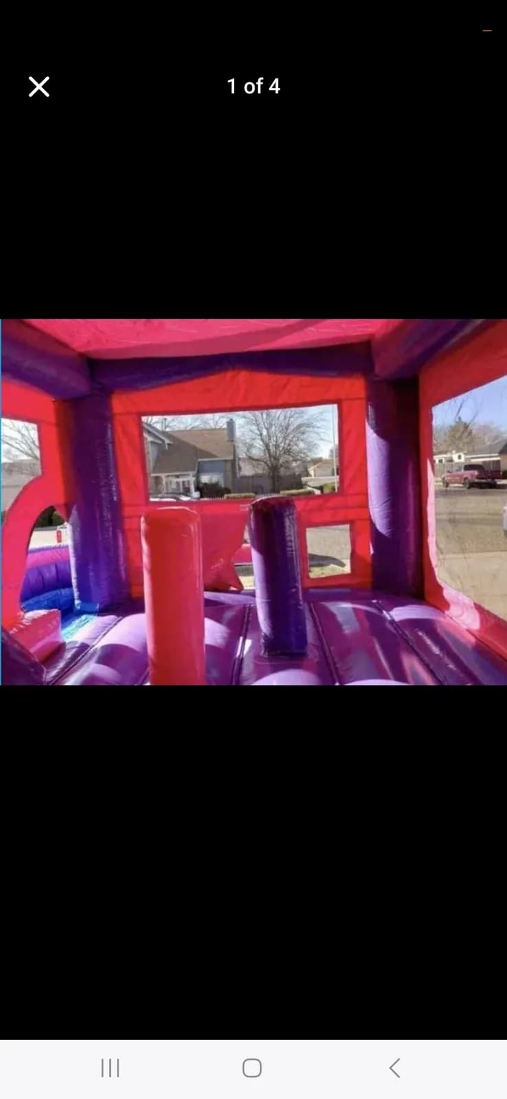Pink Bounce House