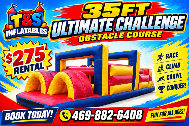 35ft ft Ultimate Challenge Obstacle Course