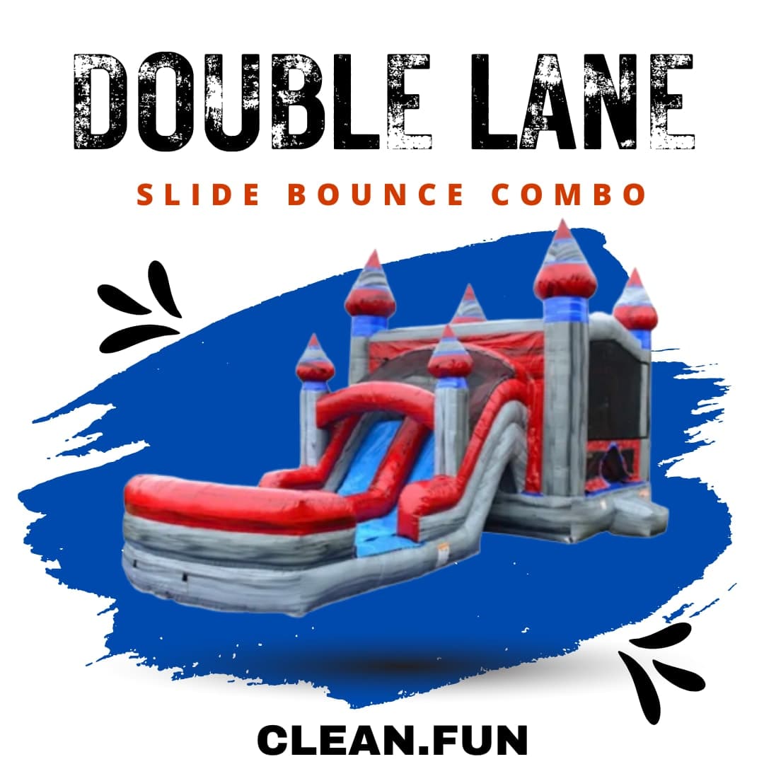 Double Lane Titanium Slide & Bounce Combo