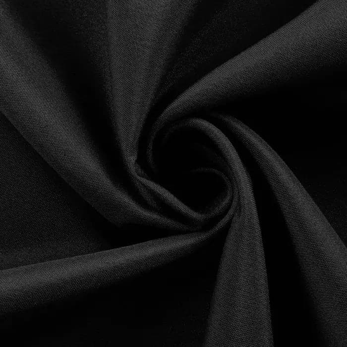8' BLACK Rectangular Linen