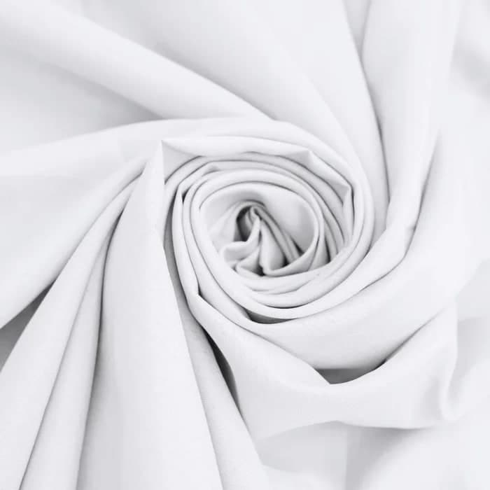 4' WHITE Rectangular linen