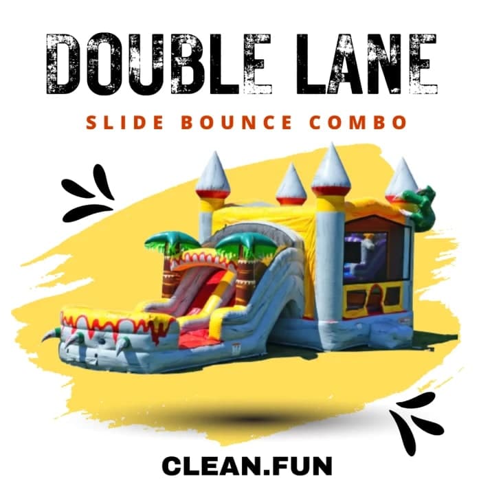 Double Lane Raptor Slide & Bounce Combo