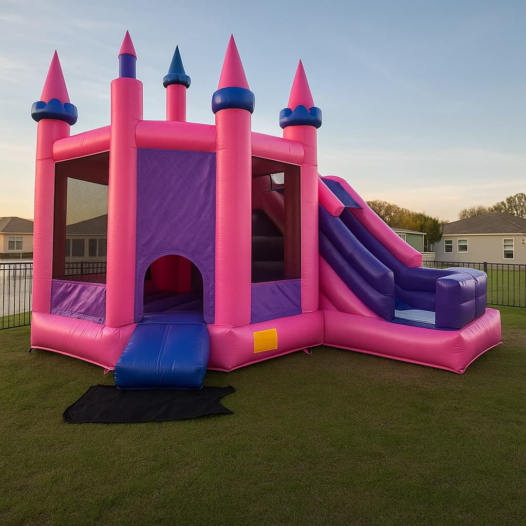 Enchanted Castle Combo with Dry/Wet Slide