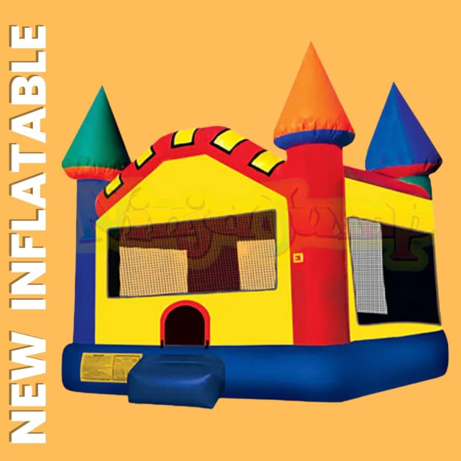 Castle Jumbo Multicolor 15' X 15' Bounce House Rental